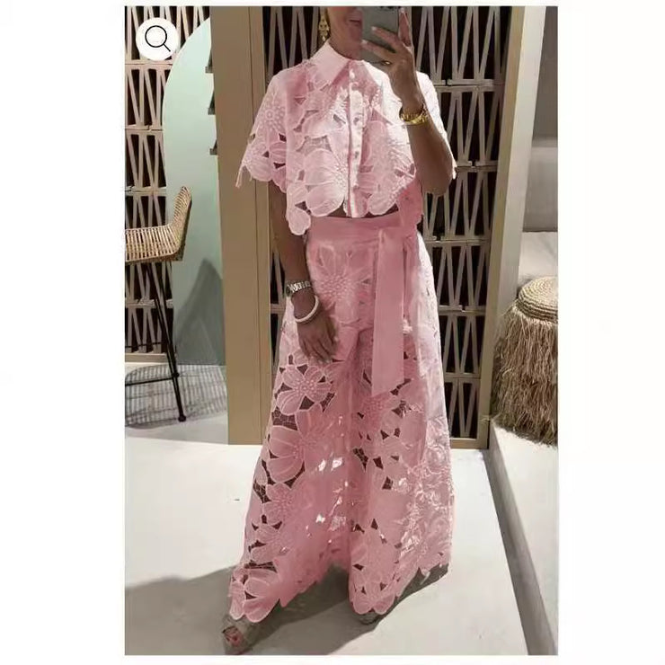 Demure Lace 2pc Set