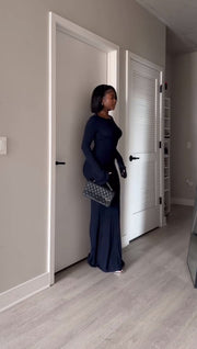 New solid color elegant backless dress