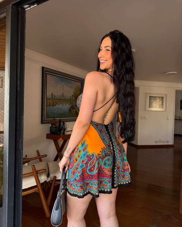 Bohemian style skirt