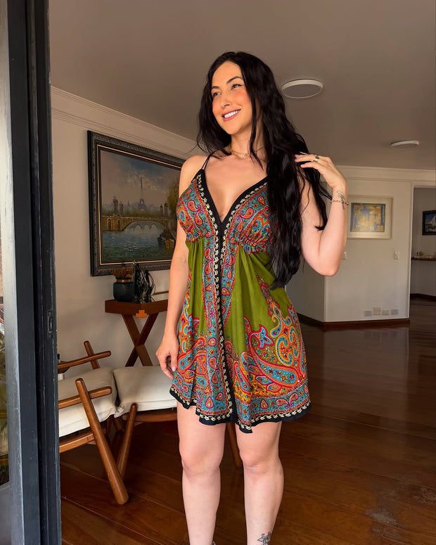 Bohemian style skirt