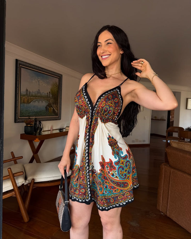 Bohemian style skirt