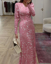 Elegant floral dress