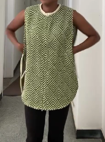 Round Neck Button Top Fashion Vest
