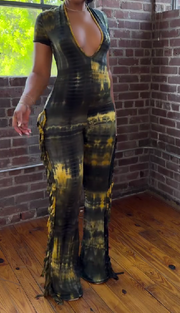 Fashion one-piece yoga suit