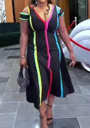The Striped Chic Dress