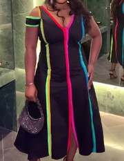 The Striped Chic Dress