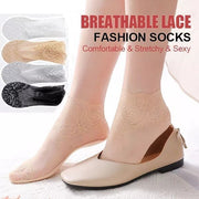 Rose lace socks