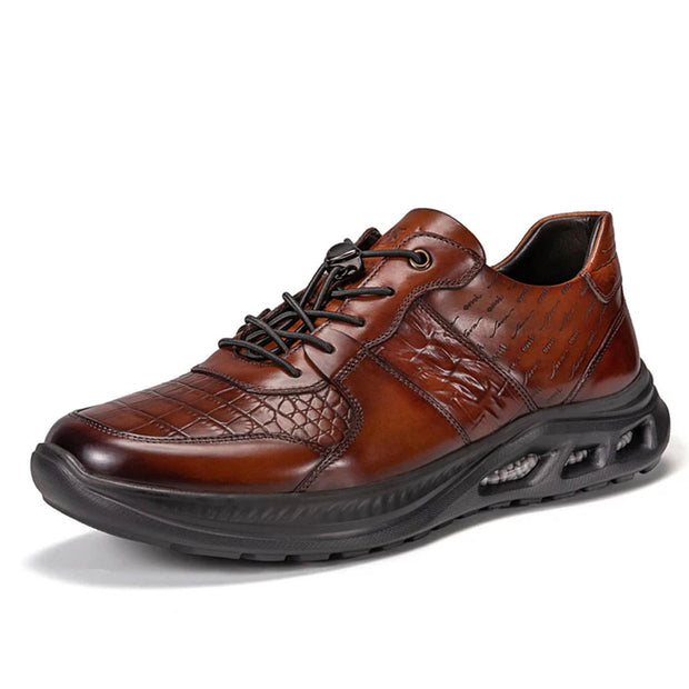 2025 new genuine leather soft sole casual shoes comfortable leather shoes
