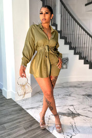 Ebony Linen Short Set (New)