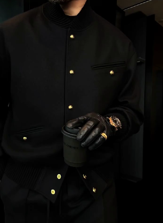 Fashion new solid color long sleeve jacket