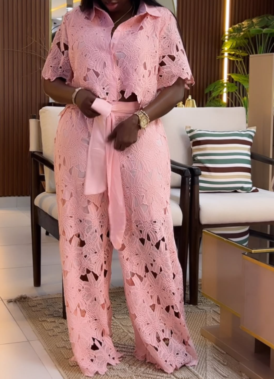 Demure Lace 2pc Set