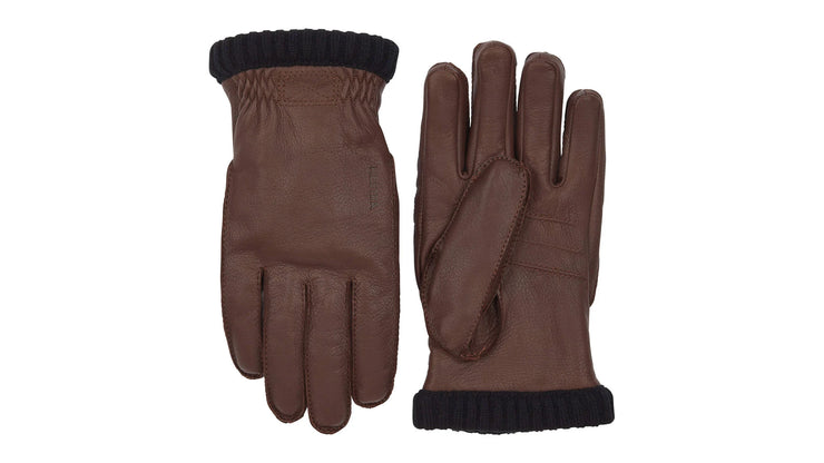 Primaloft Rib Gloves Genuine Leather