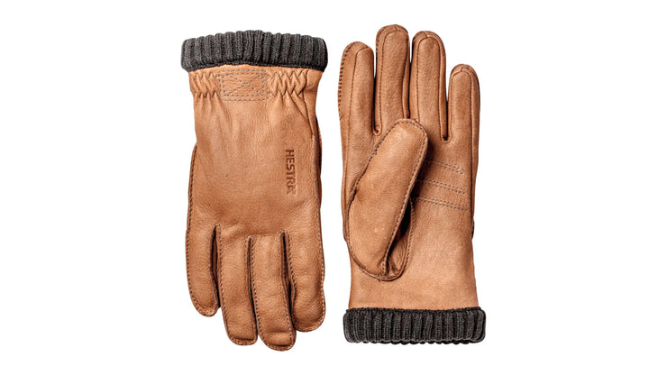 Primaloft Rib Gloves Genuine Leather