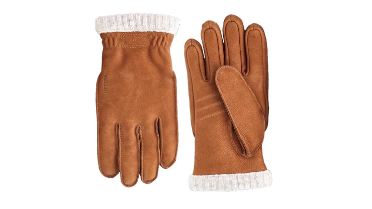 Primaloft Rib Gloves Genuine Leather