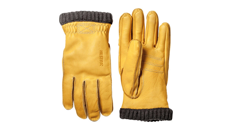 Primaloft Rib Gloves Genuine Leather