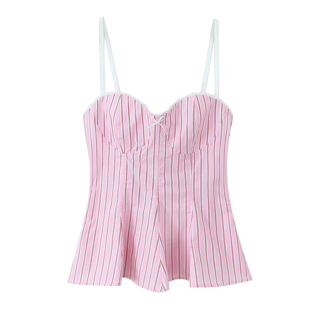 2025 New Striped Vest Casual Pants