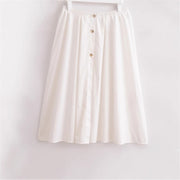 Spring new casual single-breasted dress