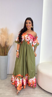 Rayka Lastex Dress