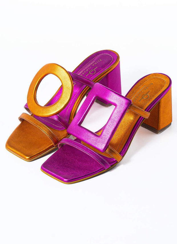 Metal Series Multicolor High Heels