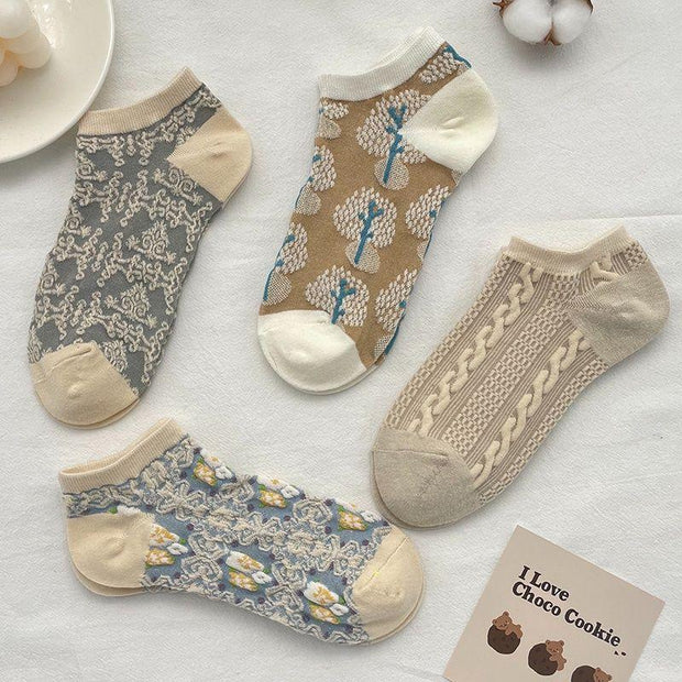 Summer Vintage Premium Cotton Socks