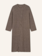 Button Up Knitted Sweater Cardigan Suit