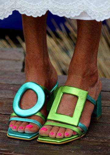 Metal Series Multicolor High Heels