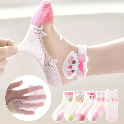 Summer cute breathable children's socks