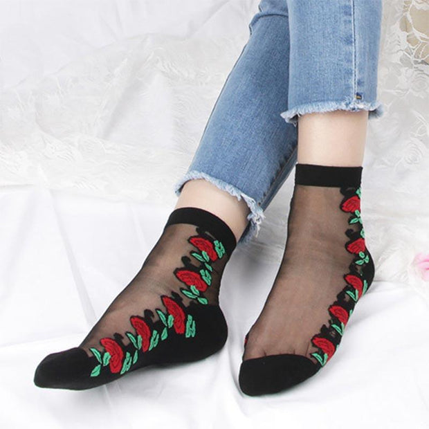 Ladies Printed Ice Stockings