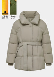 Mid Length Belted Jacket