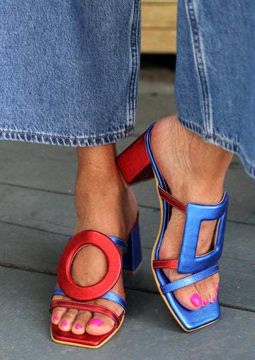 Metal Series Multicolor High Heels