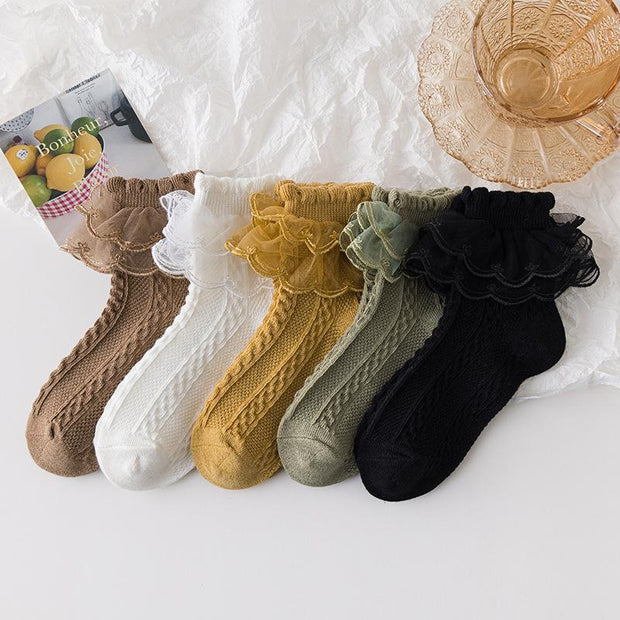 2023 Lace Socks Lace Princess Socks