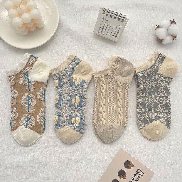 Summer Vintage Premium Cotton Socks