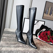 2024 Original Genuine Leather Pointed Toe Boots