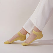 Summer crystal silk thread glass socks