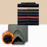 New Fall/Winter Fake Two-Piece Polo Shirts--Buy Two Get Free Shipping