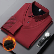 New Fall/Winter Fake Two-Piece Polo Shirts--Buy Two Get Free Shipping